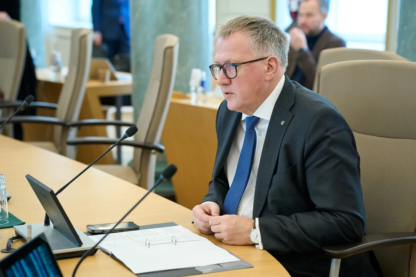 Министр финансов Арвил Ашераденс.