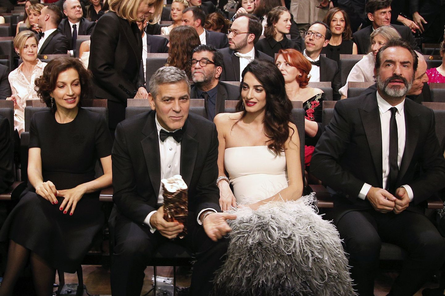 George ja Amal Clooney.