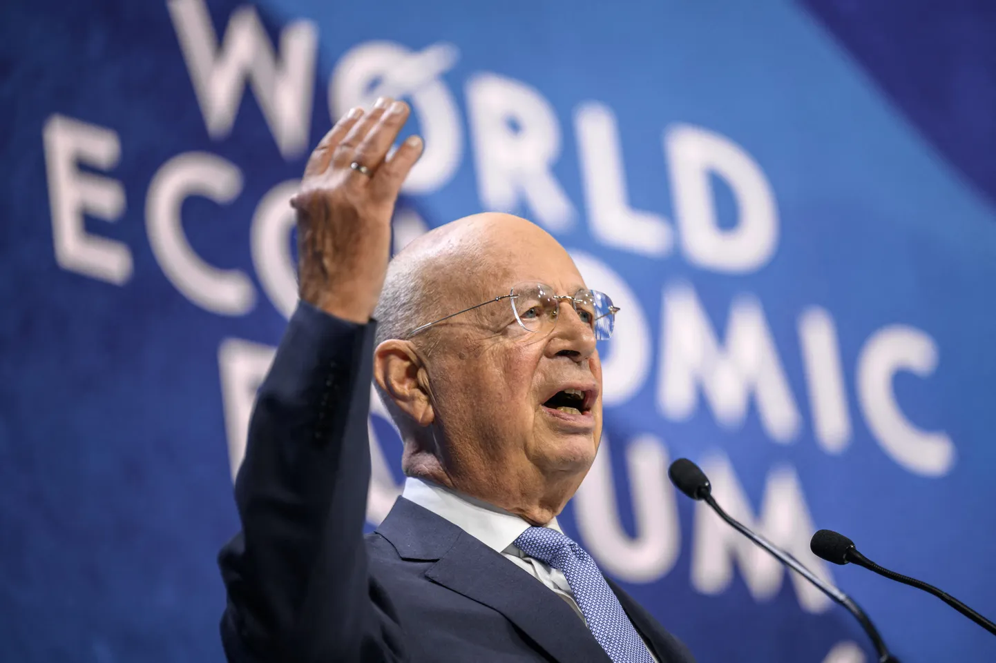 Davosi foorumi asutaja ja juhataja Klaus Schwab 23. mail tänavust avakõnet pidamas.
