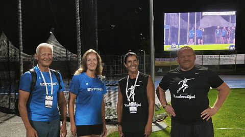 FOTOD ⟩ Kergejõustikuveteranid tõid MMilt tavatute ilmaolude kiuste neli medalit