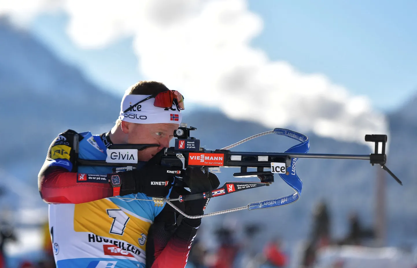 Norra biatlonitäht Johannes Thingnes Bö.