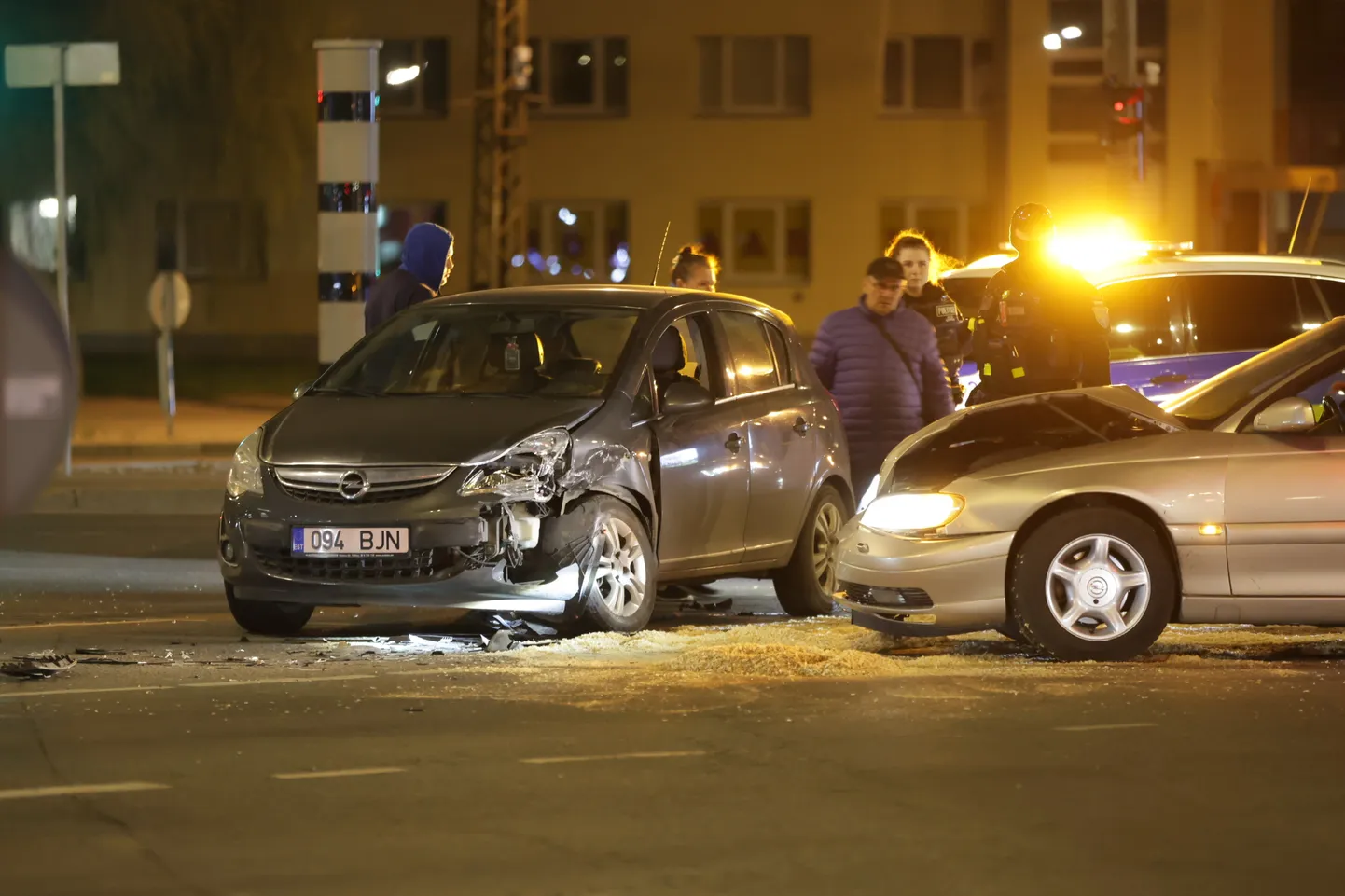 Liiklusõnnetus Taksopargi ristmikul.