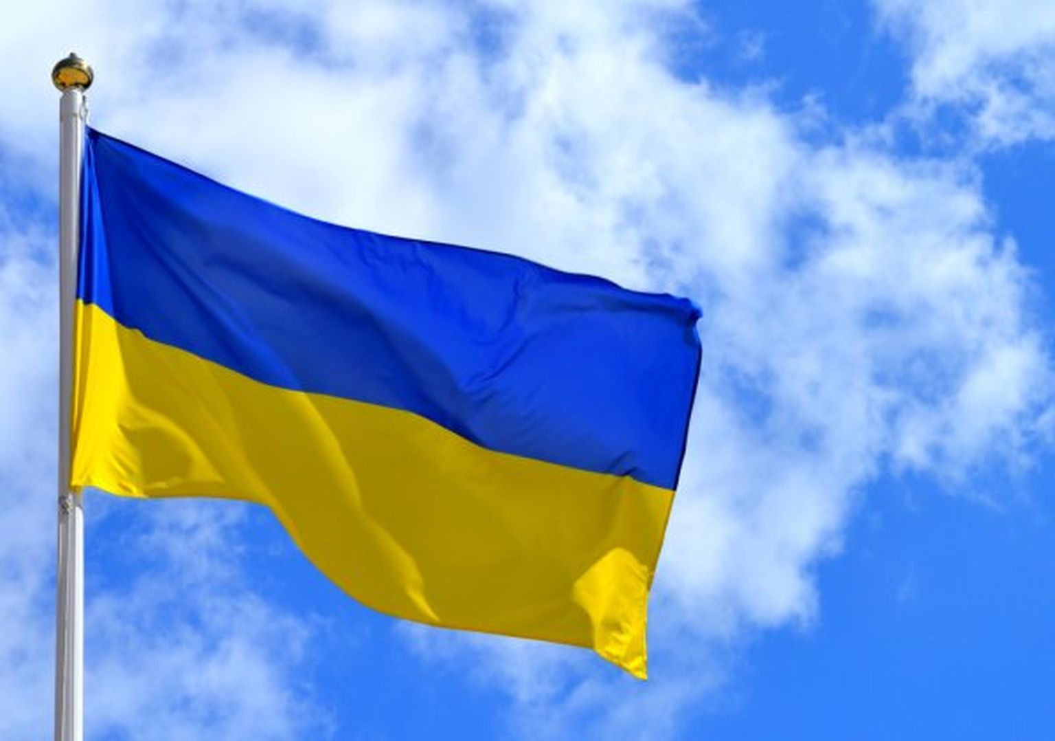 Флаг Украины.