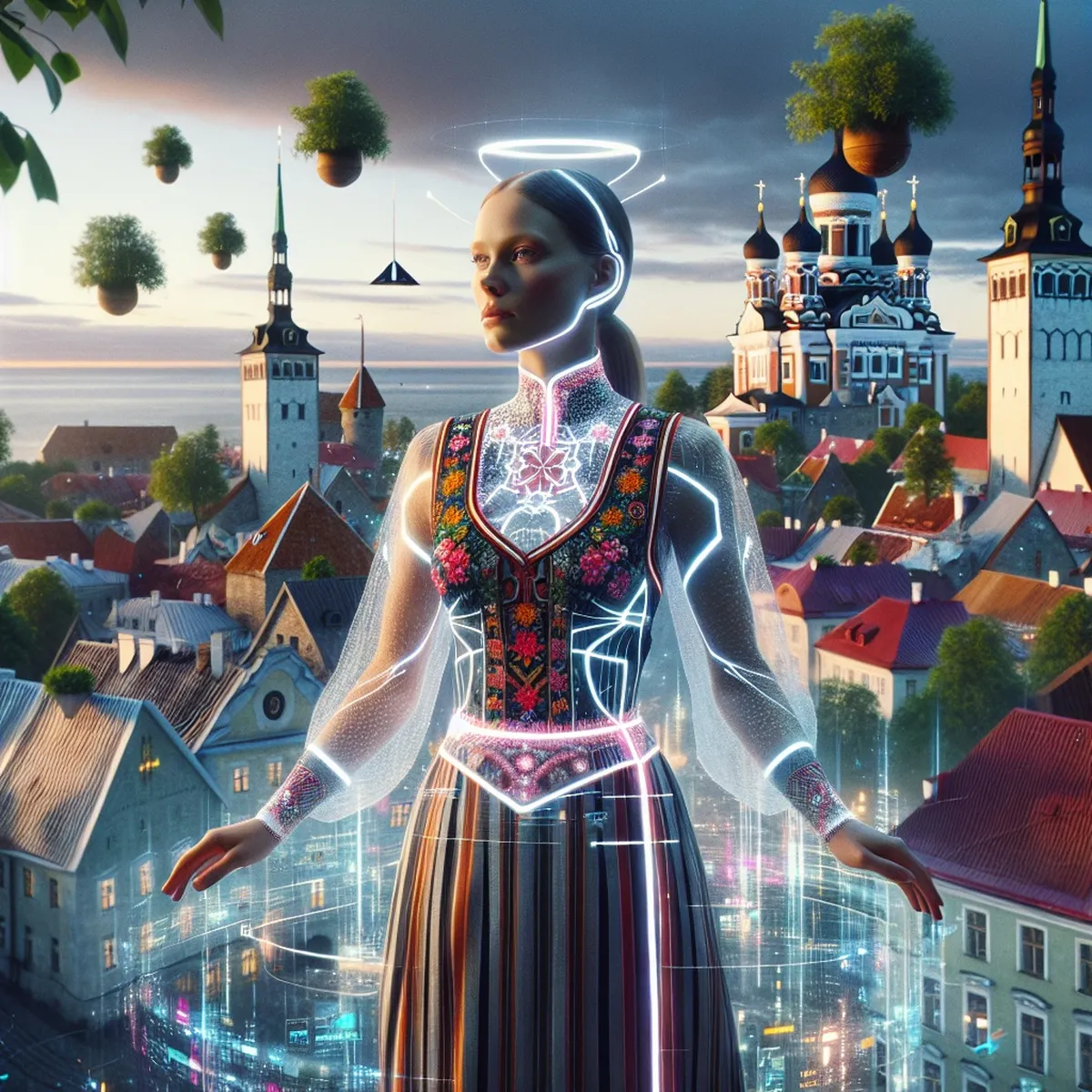 Eesti naine võib tuhande aasta pärast elada maailmas, kus piirid on lahustunud.