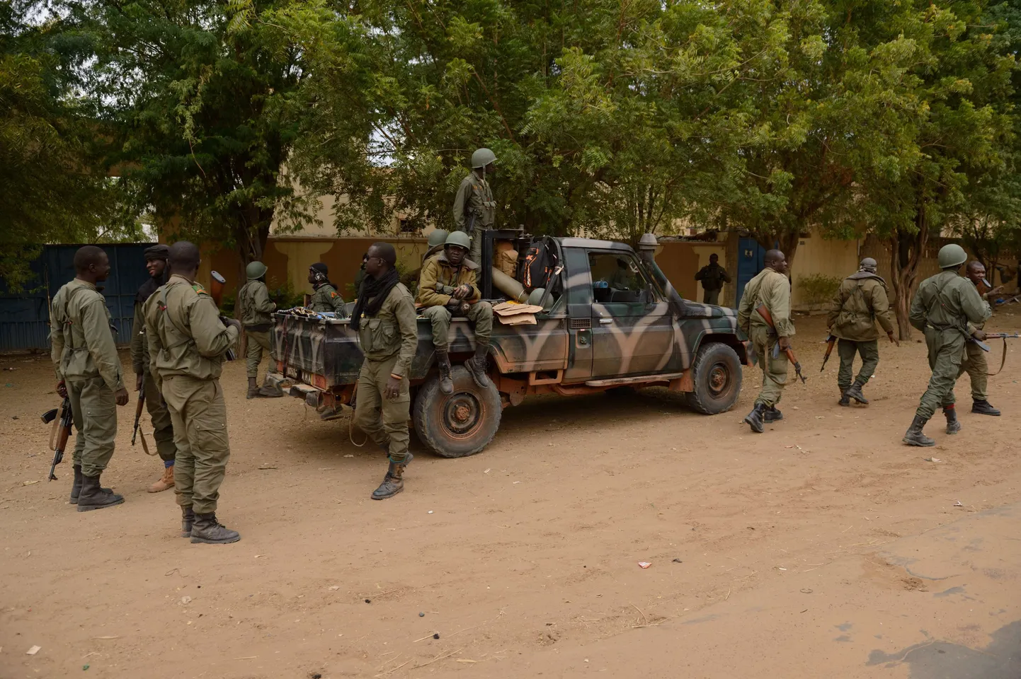 Mali sõdurid.