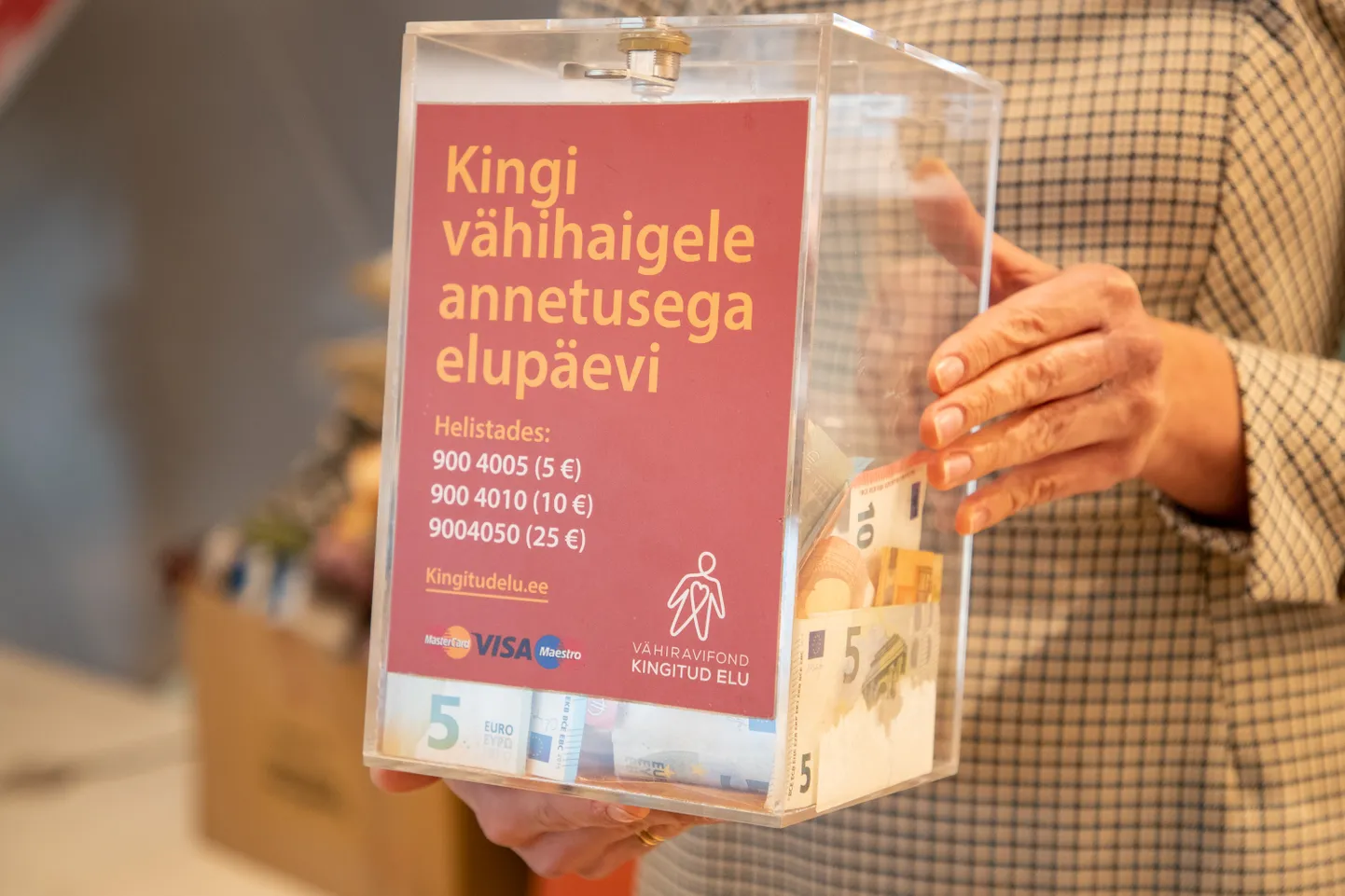 Vähiravifondi "Kingitud elu" jõululaat Ülemiste keskuses.