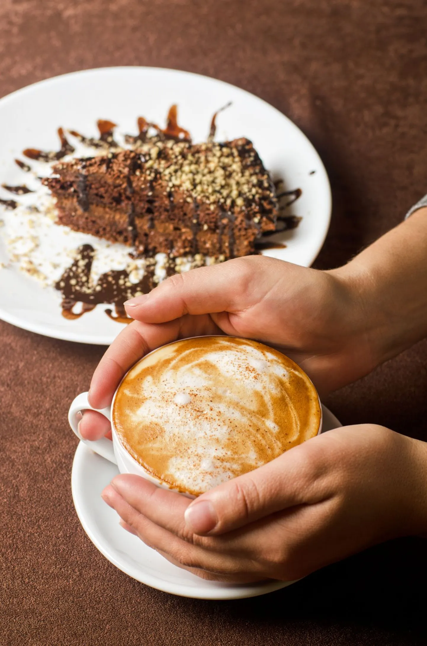 Tordilõik ja cappuccino.