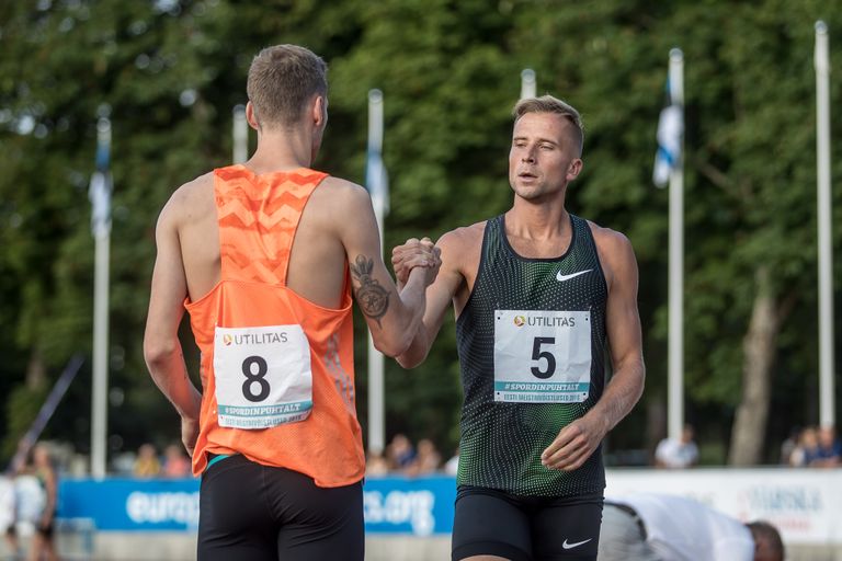 Rasmus Mägi alistas eile 400 meetri jooksus Tony Nõu