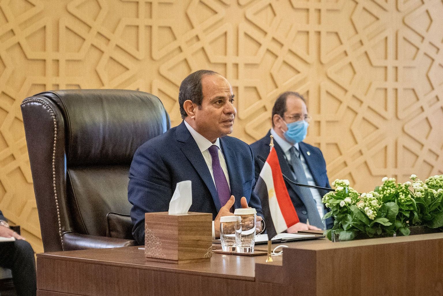 President Abdel Fattah al-Sisi.