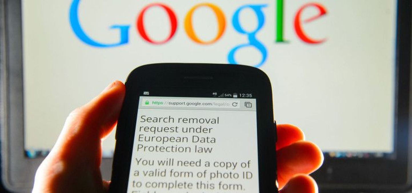 Euroopa kodanikul on õigus teha Google'ile avaldus ebatäpse või aegunud informatsioonile viiva otsingutulemuse kustutamiseks.