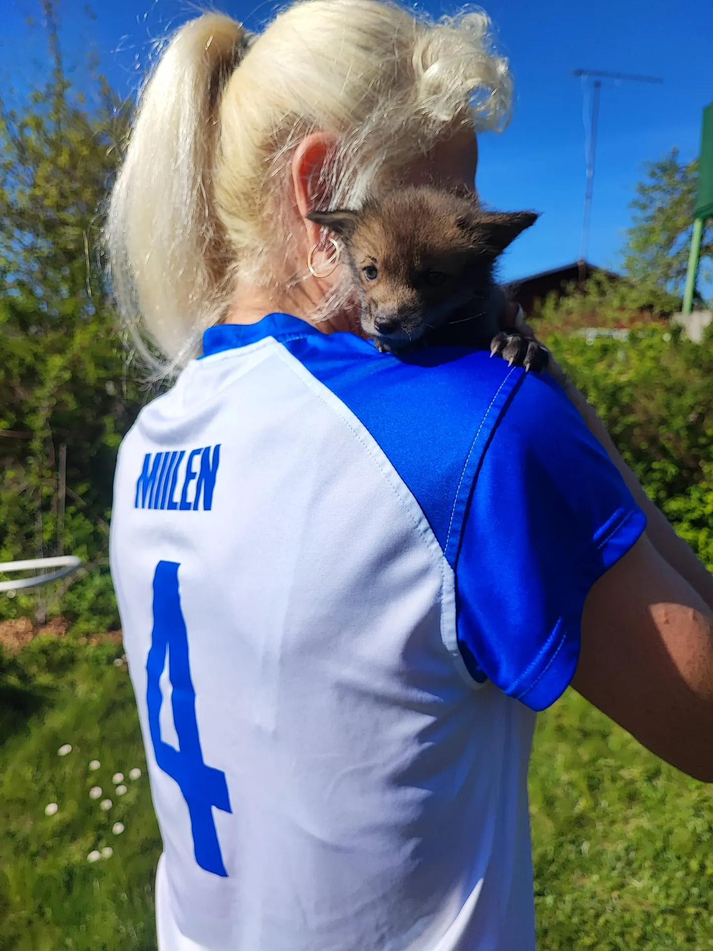 Rahvuskoondislane Kristiine Miilen sai ka isiklikult rebasekutsikatega tuttavaks.