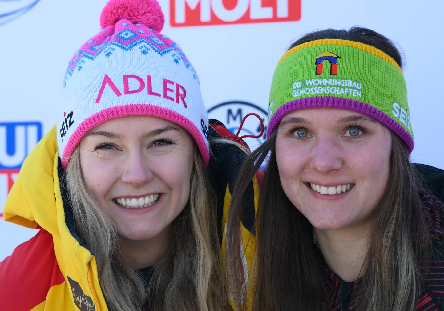 Laura Nolte (vasakul) ja Lisa Buckwitz (paremal).