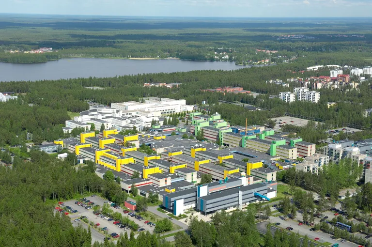 Oulu ülikooli kampus.