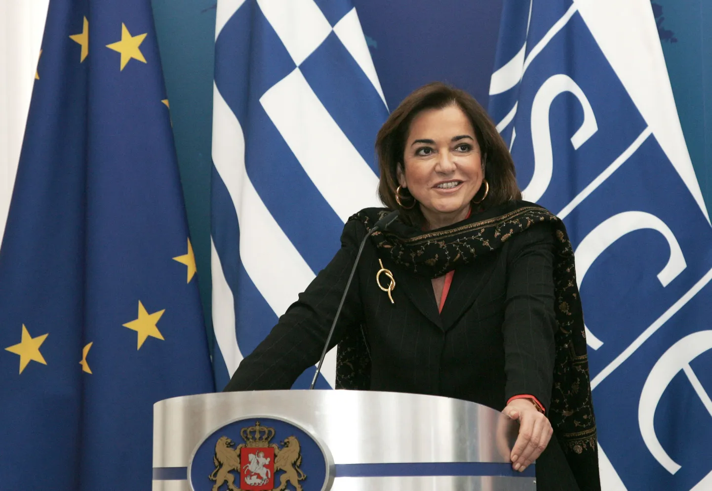 Kreeka välisminister ja praeguenb OSCE eesistuja Dora Bakoyannis.