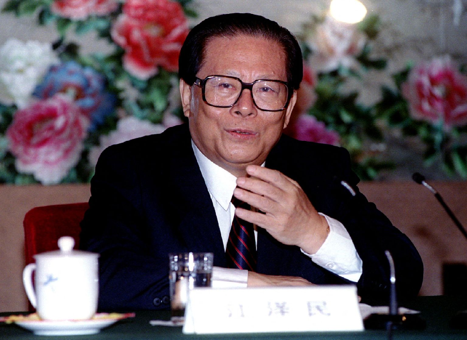 Ķīnas bijušais līderis Dzjans Dzemiņs.