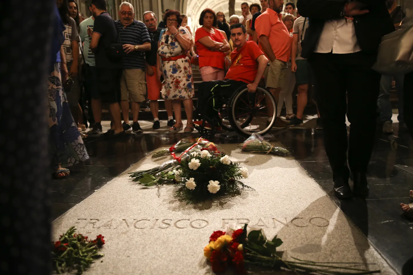 Fransisco Franco haud Langenute oru memoriaalis.