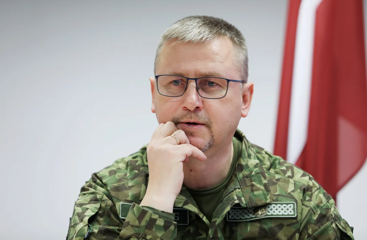 Valsts robežsardzes priekšnieks ģenerālis Guntis Pujāts