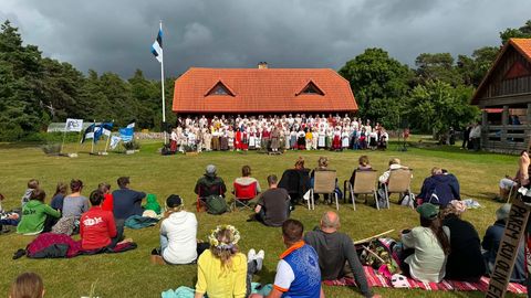GALERII & VIDEO ⟩ Vilsandil leiab aset XIV väikesaarte laulupidu