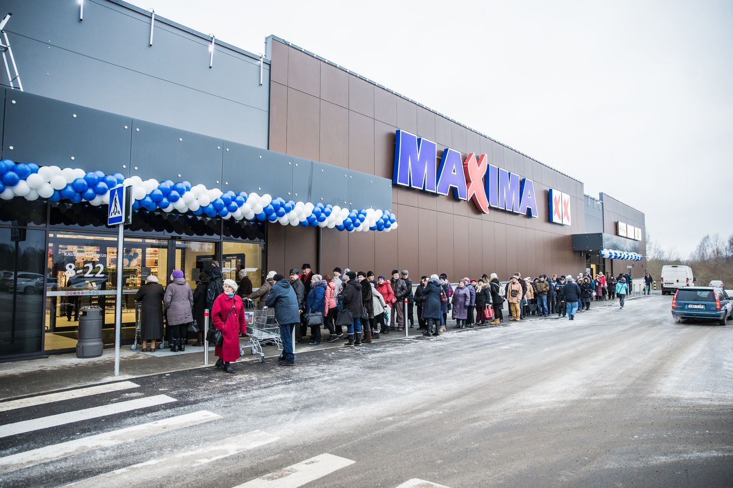 Maxima открыла в Тарту новый магазин.