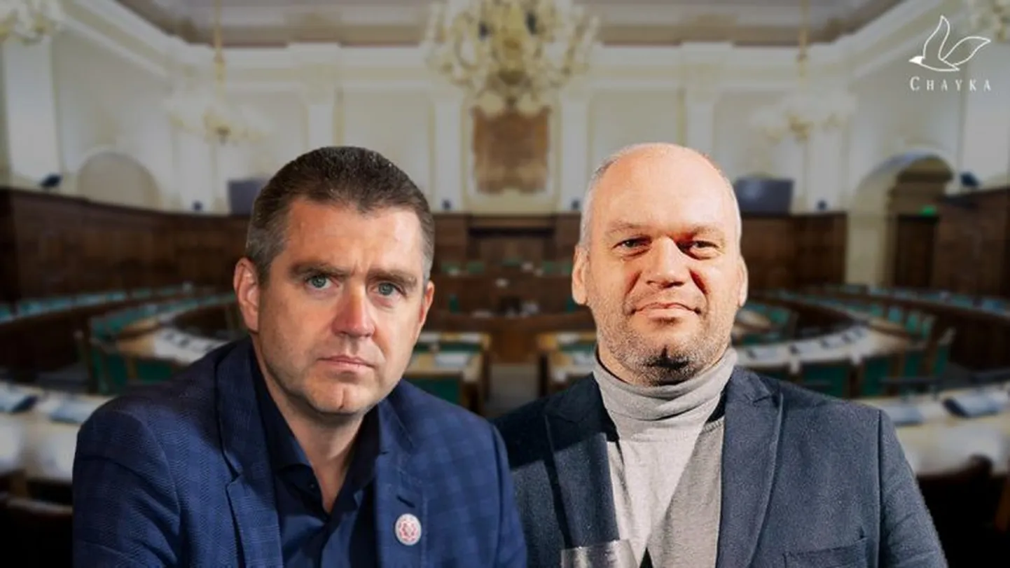 Политологи Филипп Раевский и Кристиан Розенвалдс