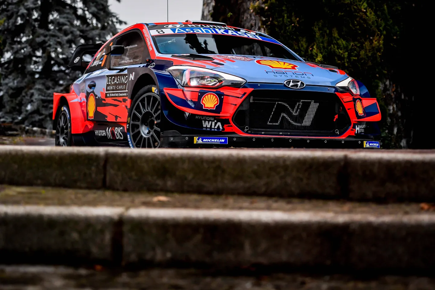 Ott Tänak ja Martin Järveoja Monte Carlo rallil 2020.