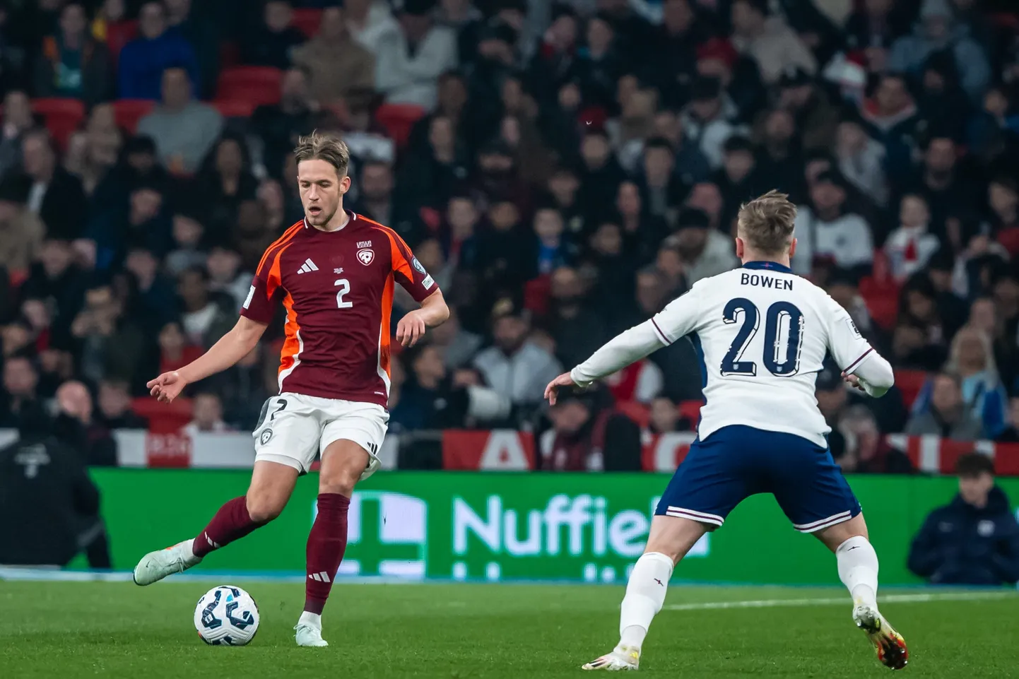 Latvijas futbolists Daniels Balodis