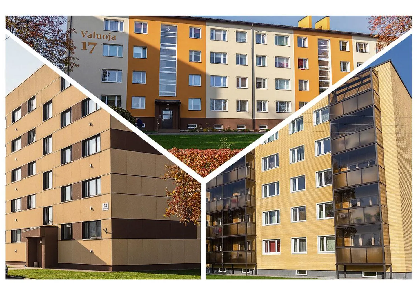 «Värvid linna» neljast peapreemiast kolm läks kordatehtud kortermajadele.