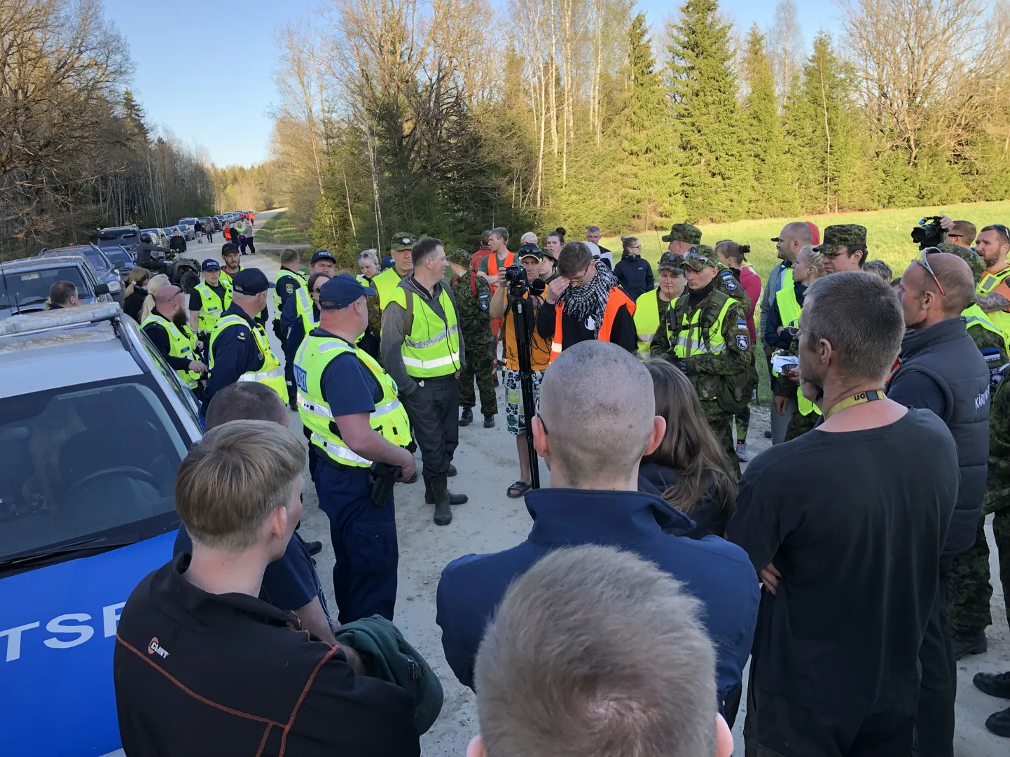 Politsei käivitas Kädval kadunud 4-aastase lapse laiaulatusliku otsingu.