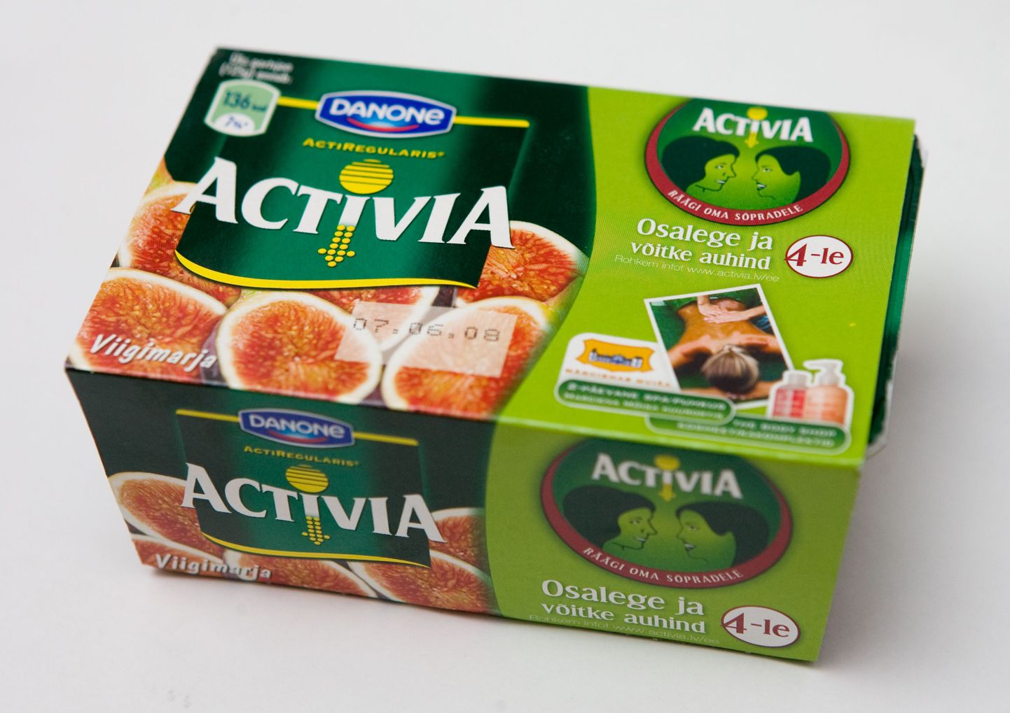 Йогурт Activia производства Danone.