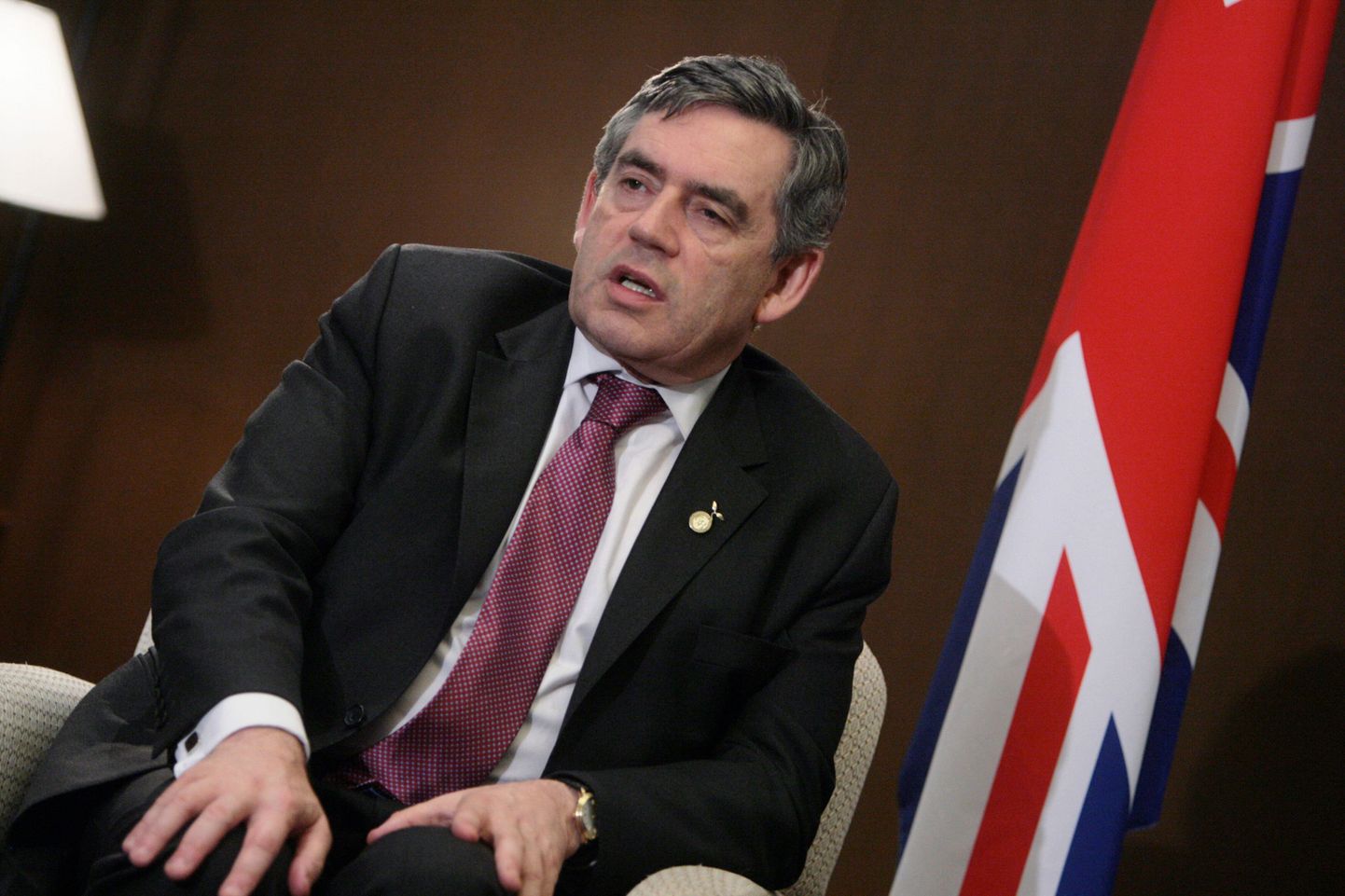Briti peaminister Gordon Brown kohtus  esimest korda Venemaa uue presidendi Dmitri Medvedeviga.