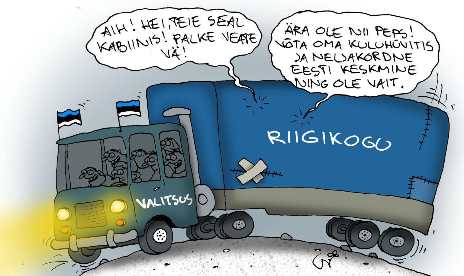 Päeva karikatuur 23.02.2023