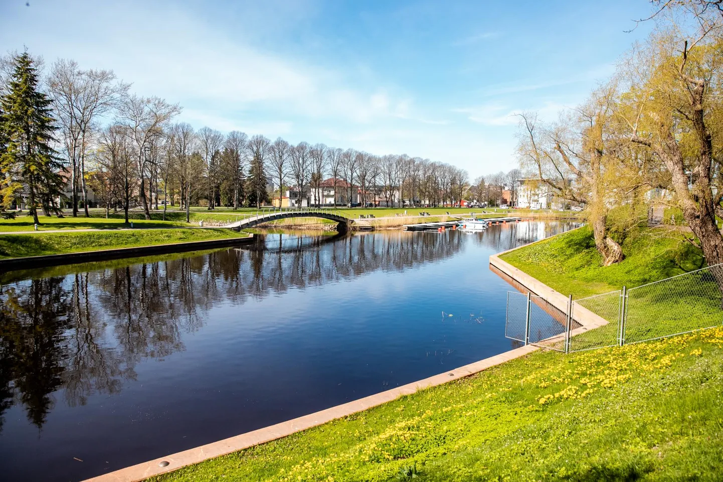 Pärnu vallikäär, vallikääru aas.
