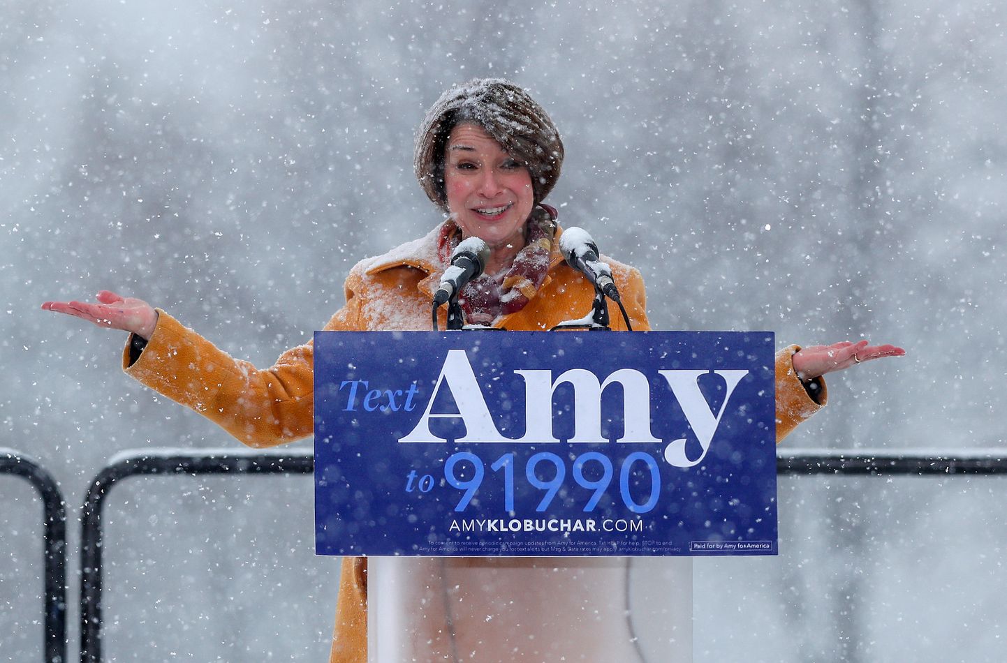 USA senaator Amy Klobuchar.