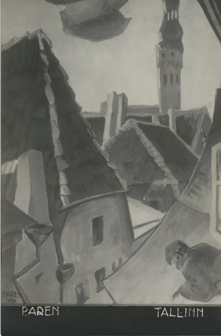 Peet Aren. Tallinn. 1920. Õli