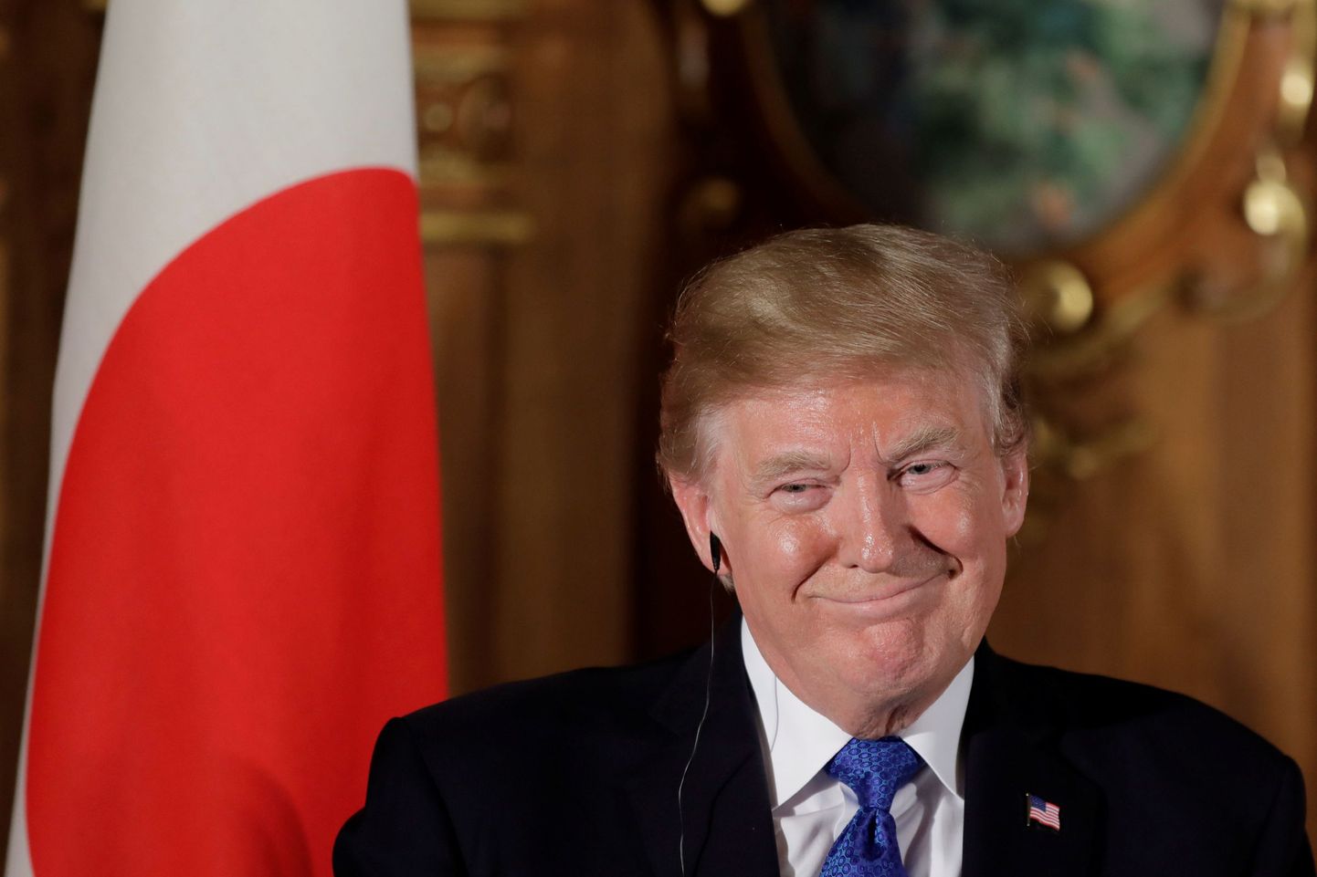 Donald Trump täna Tokyos.