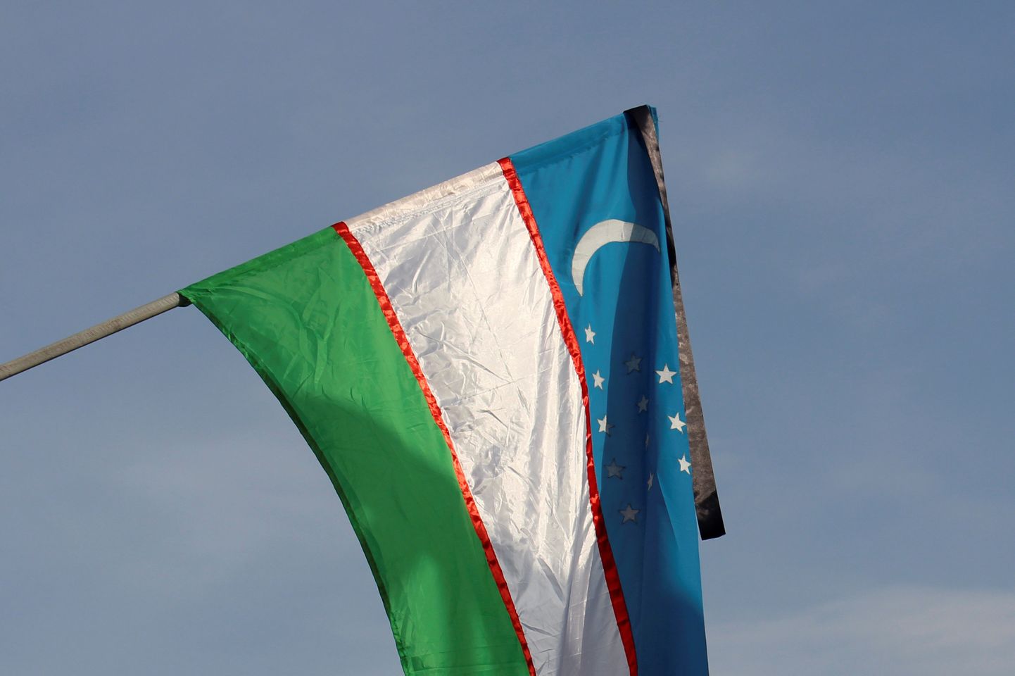 Usbekistani lipp.