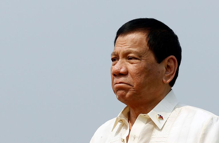 Rodrigo Duterte. FOTO: STRINGER/REUTERS/SCANPIX