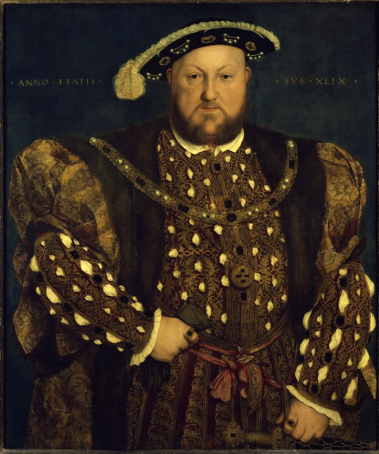 Henry VIII (1491 - 1547) Hans Holbeini maalil