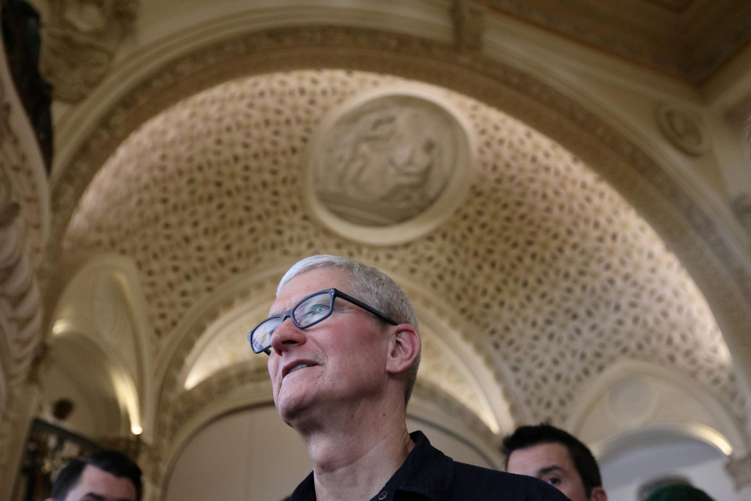 Apple’i tegevjuht Tim Cook tänavu 24. juunil Los Angeleses uue Apple’i poe avamisel. 