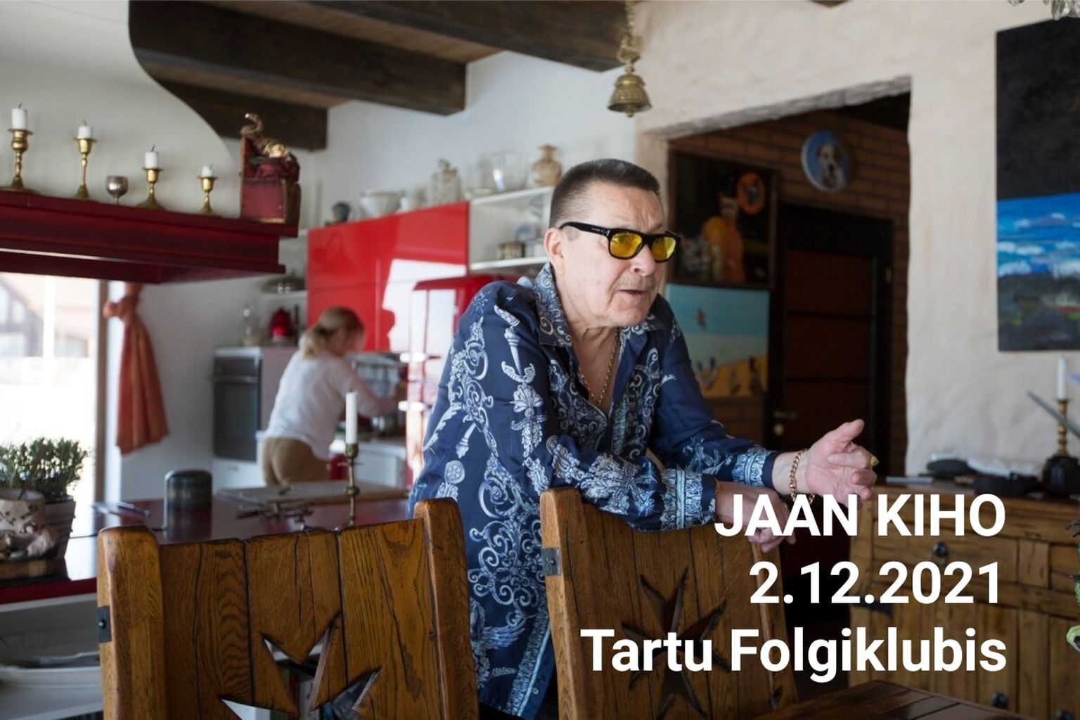 Tartu Folgiklubi külaliseks on Jaan Kiho.