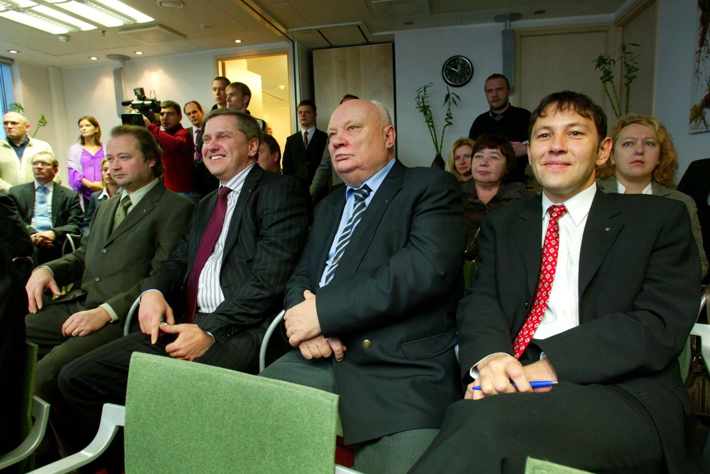 Vasakult: Kalev Järvelill, Ain Hanschmidt, Toivo Ninnas ja Enn Pant