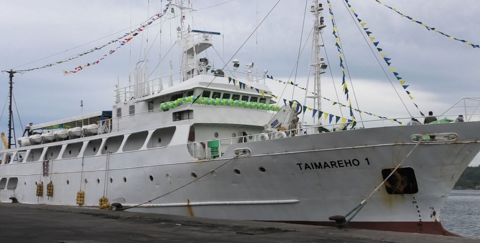 Parvlaev MV Taimareho.