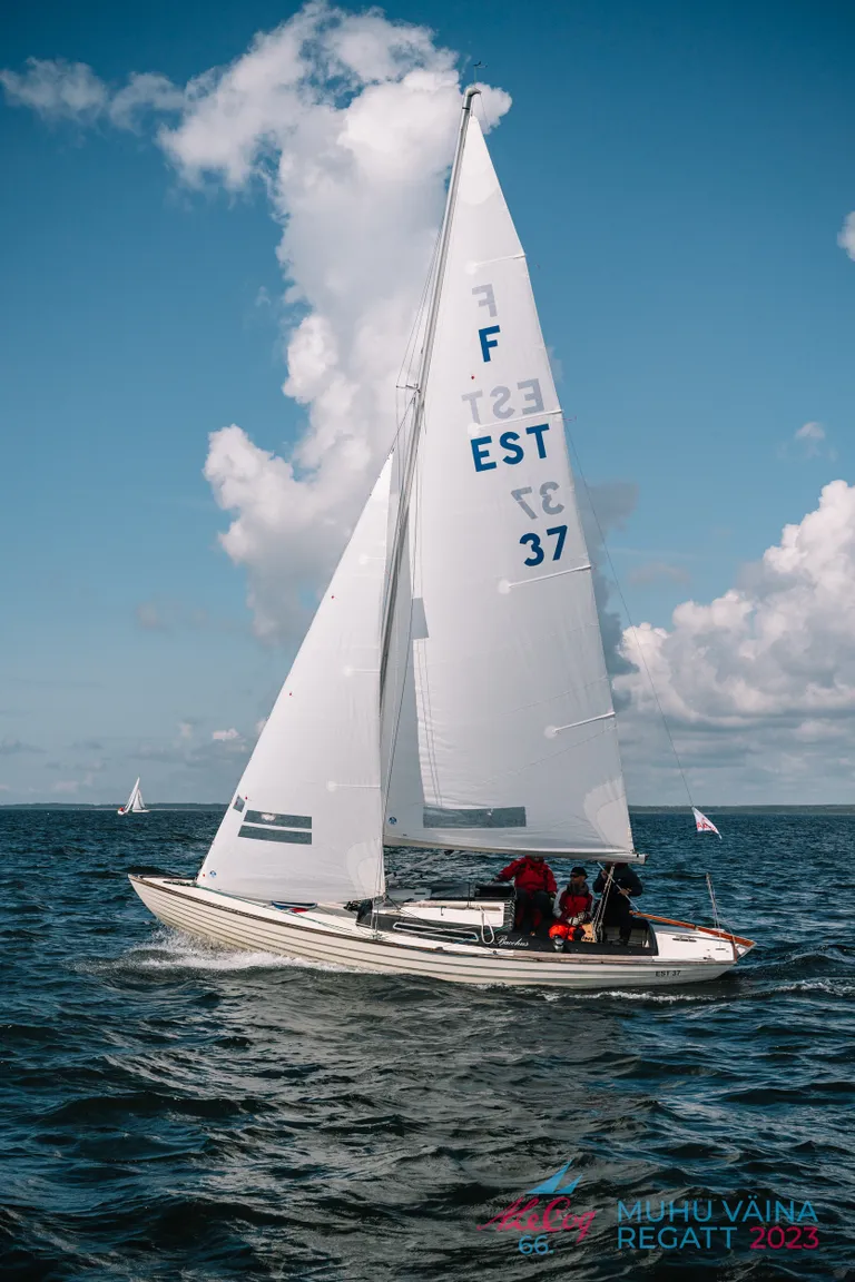 Olev Oolupi folkboot Bacchus (Dago JK) - A. Le Coq 66. Muu Väina regatt 2023
