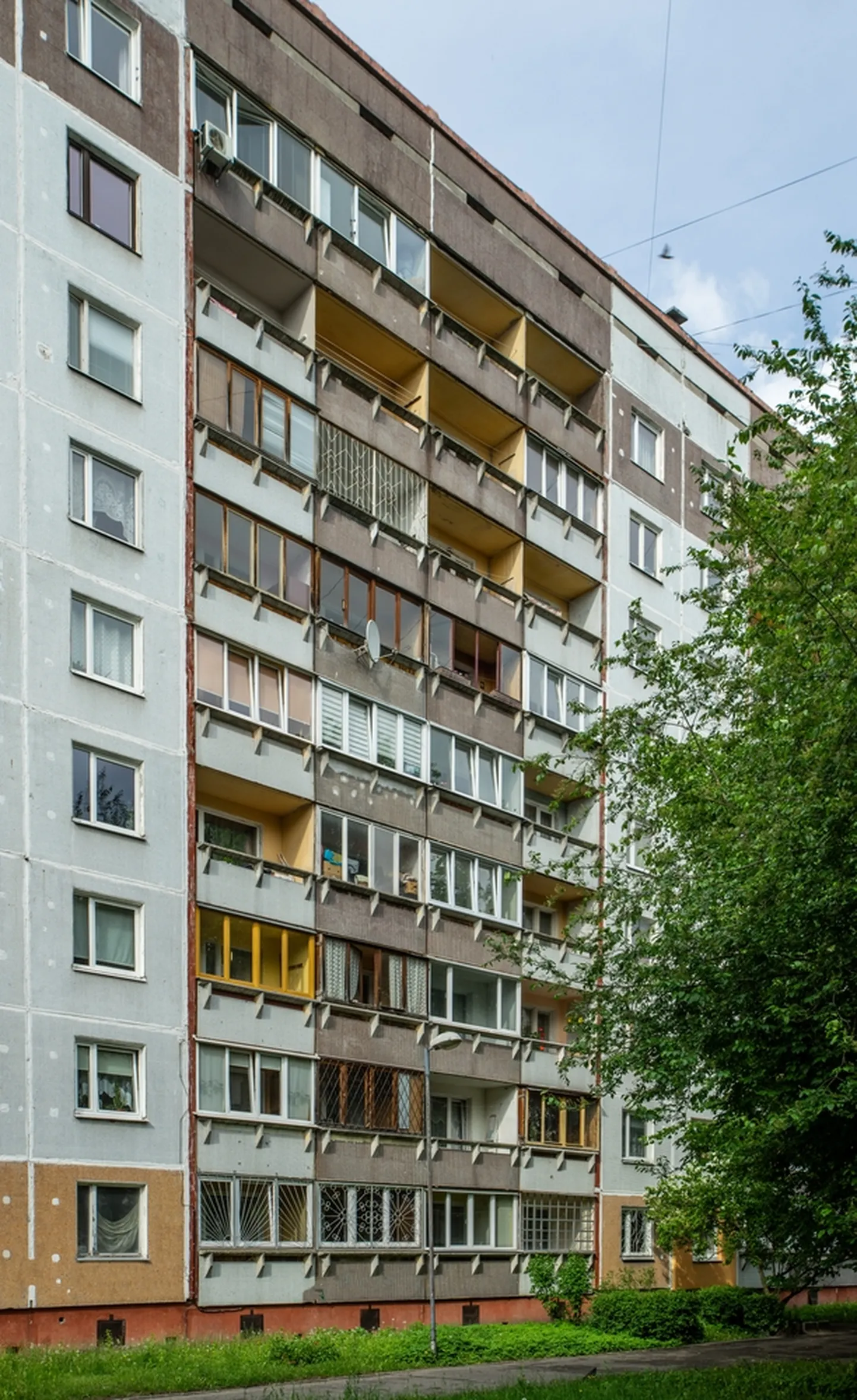 Paneelmaja Riias. Pilt on illustratiivne.
