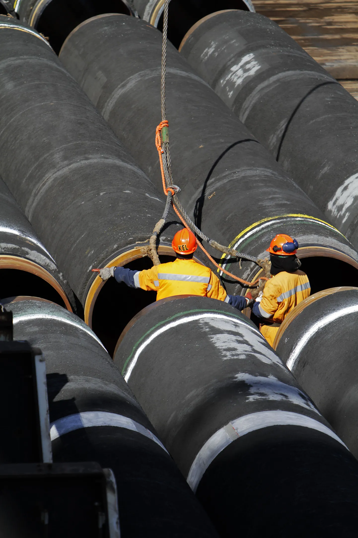 "Nordstream" darba procesā. Ilustratīvs attēls.