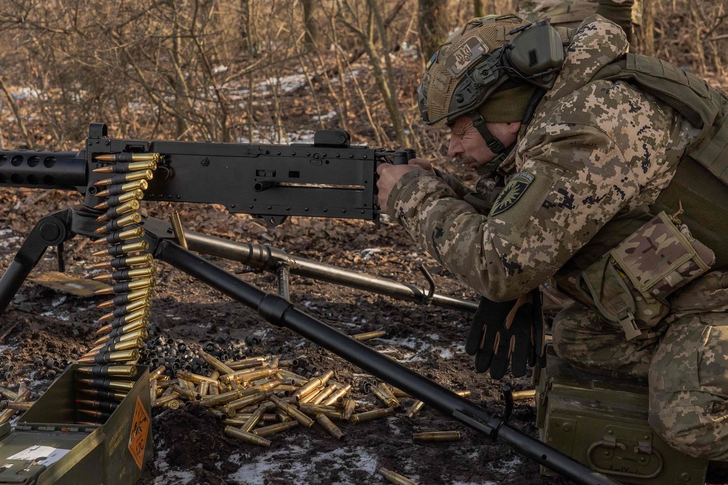 Ukraina sõjaväelased Donetski oblastis.