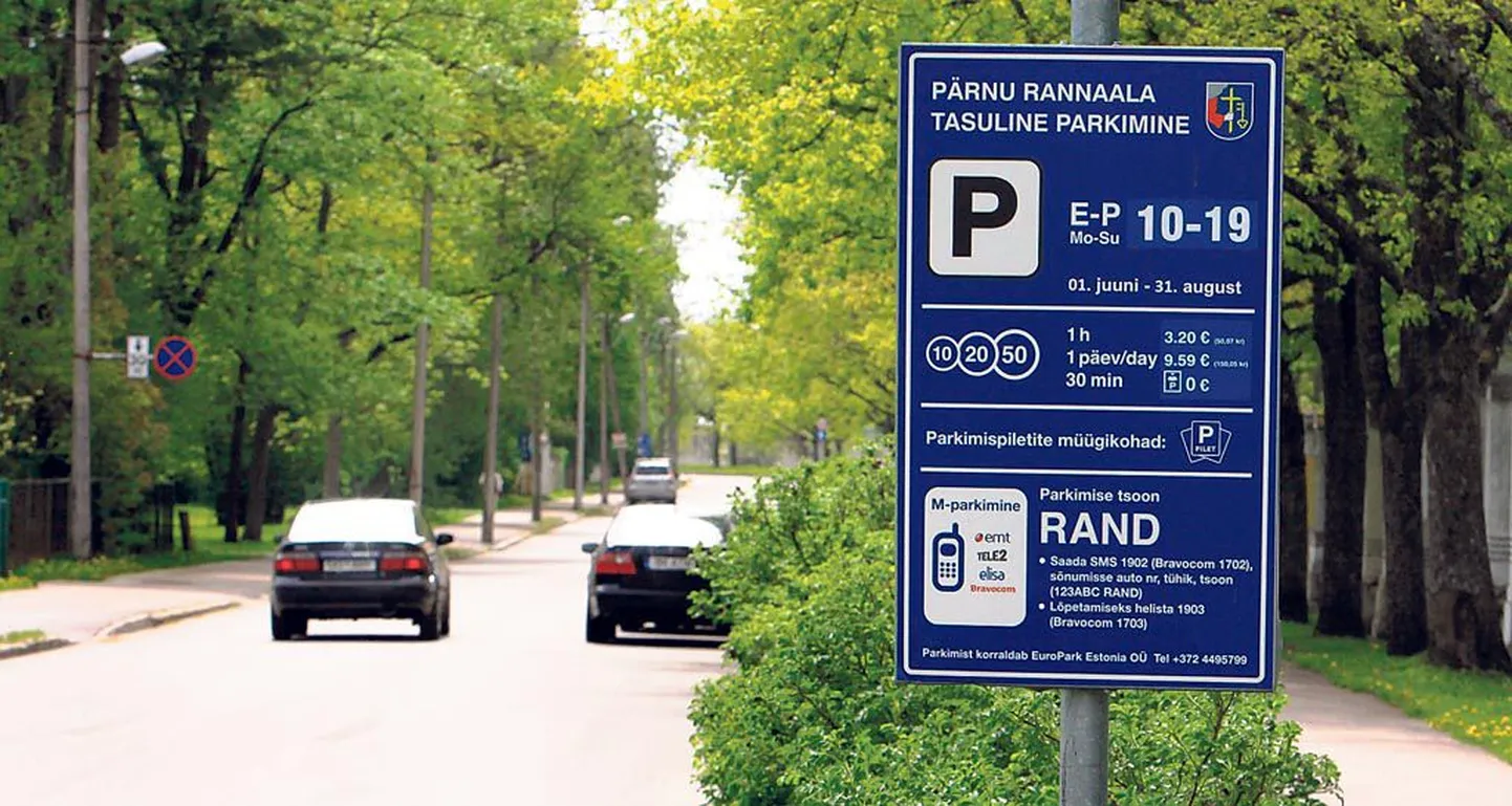 Keset suve hakkab EuroPargi asemel parkimist kontrollima linnale kuuluv Pärnu Haldusteenused.