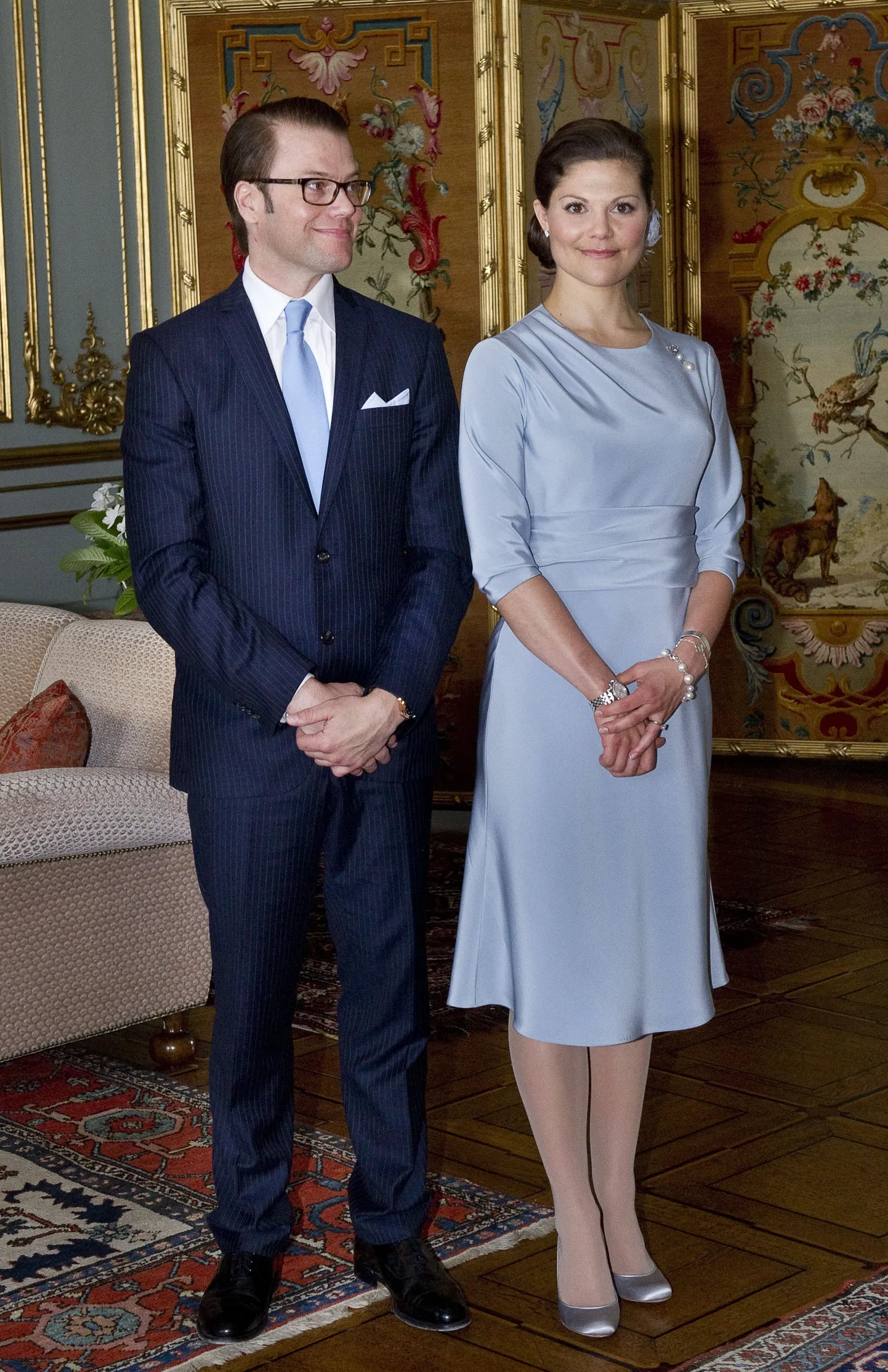 Rootsi kroonprintsess Victoria ja ta kihlatu Daniel Westling