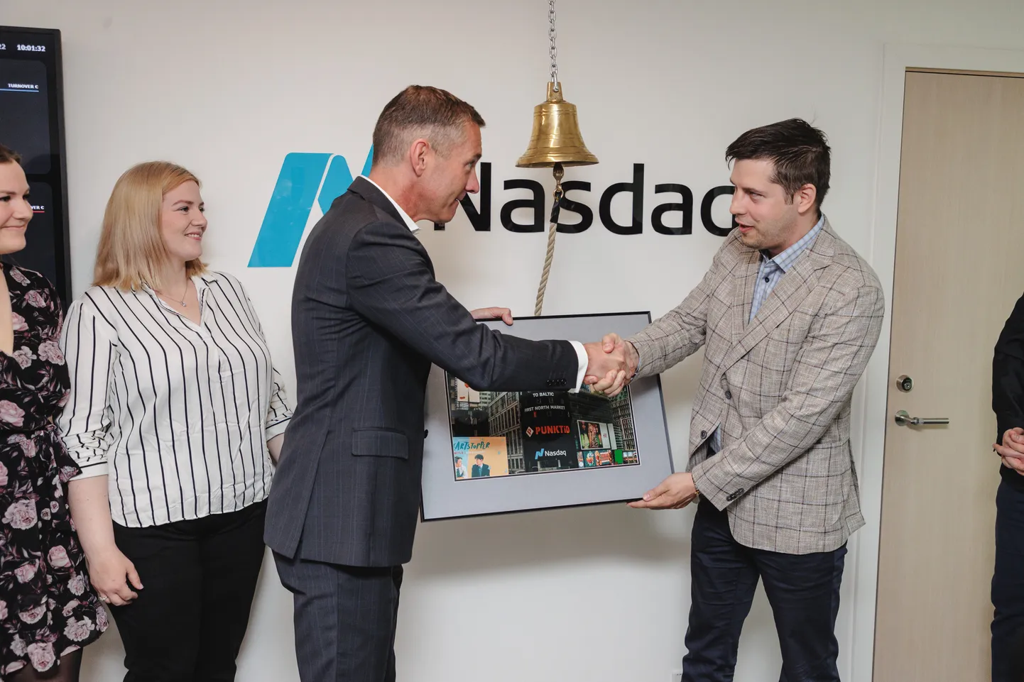 Punktid Technologies helistab avatuks oma esimese kauplemispäeva Nasdaq First North turul.