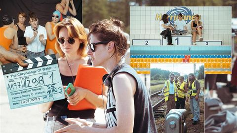 FOTO ⟩ ''Ūdens hronoloģija'' ar Kristenu Stjuarti: apskati, kur tieši Latvijā tika filmēta emocionālā drāma